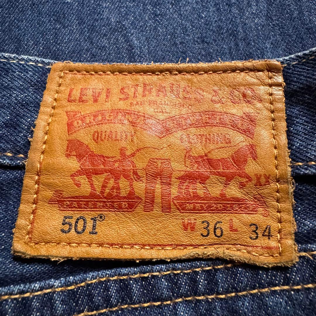 希少】Levi's 501 USA製 ホワイトオーク コーンデニム W36 - メルカリ