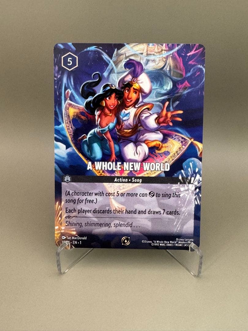 ロルカナ ホールニューワールド A Whole New World 海外プロモ - メルカリ