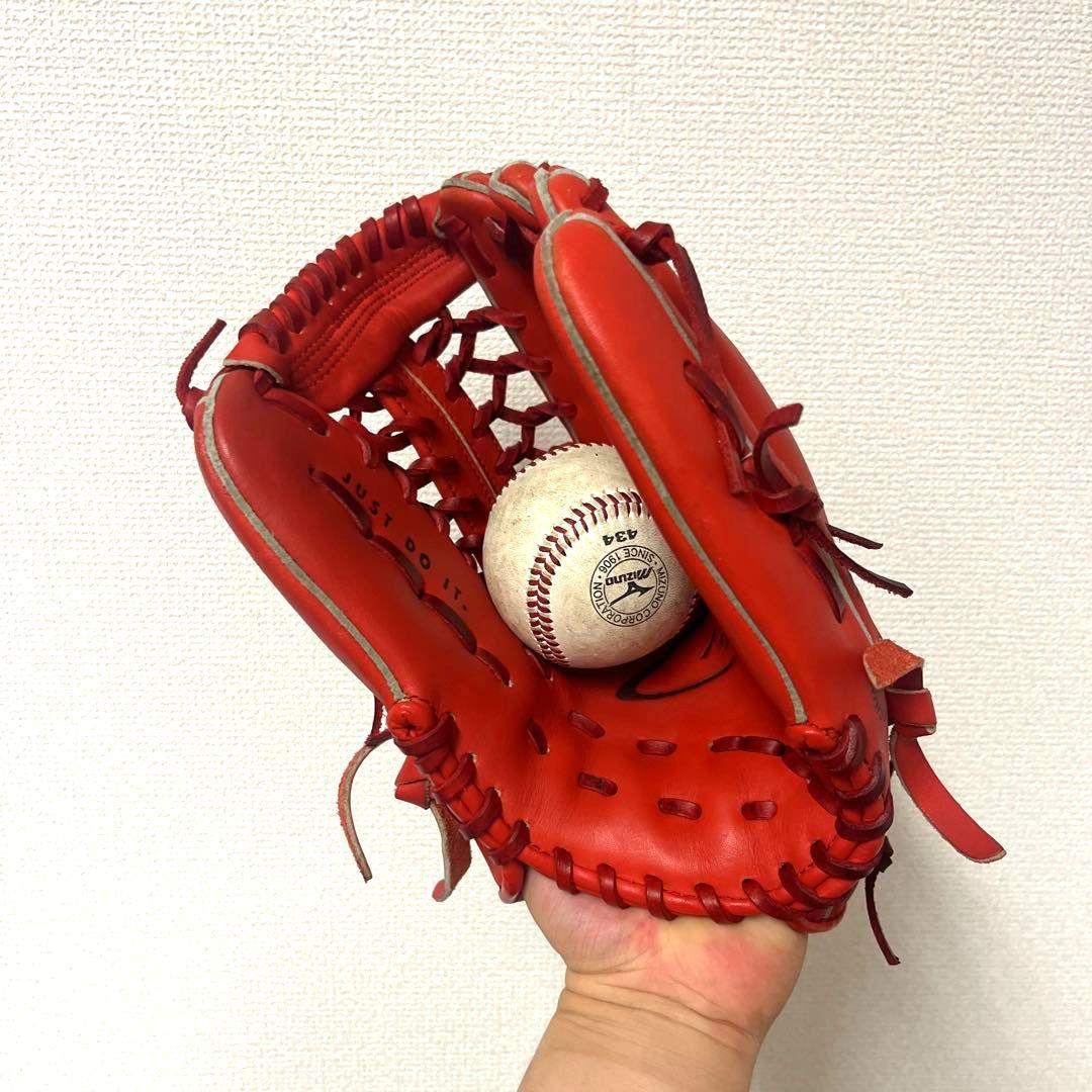 684 ナイキ チッパー 型抜群 極美品 軟式 内野手用グローブ