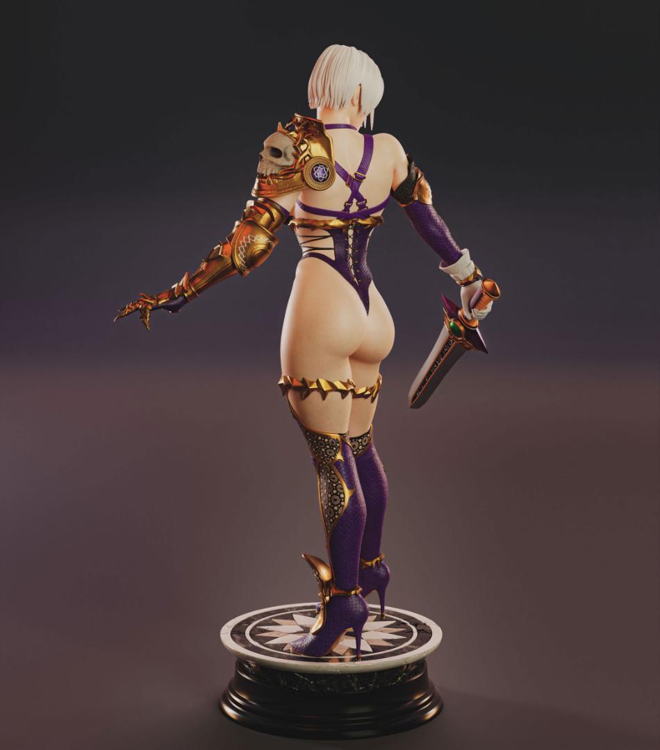 1/4　未塗装 未組立　フィギュア　ガレージキット 　アイヴィー