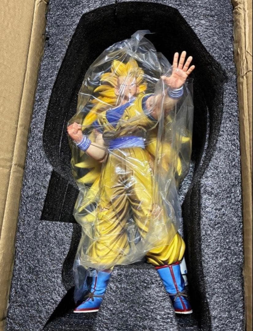 ドラゴンボール 孫悟空 スーパーサイヤ人3 ガレージキット フィギュア