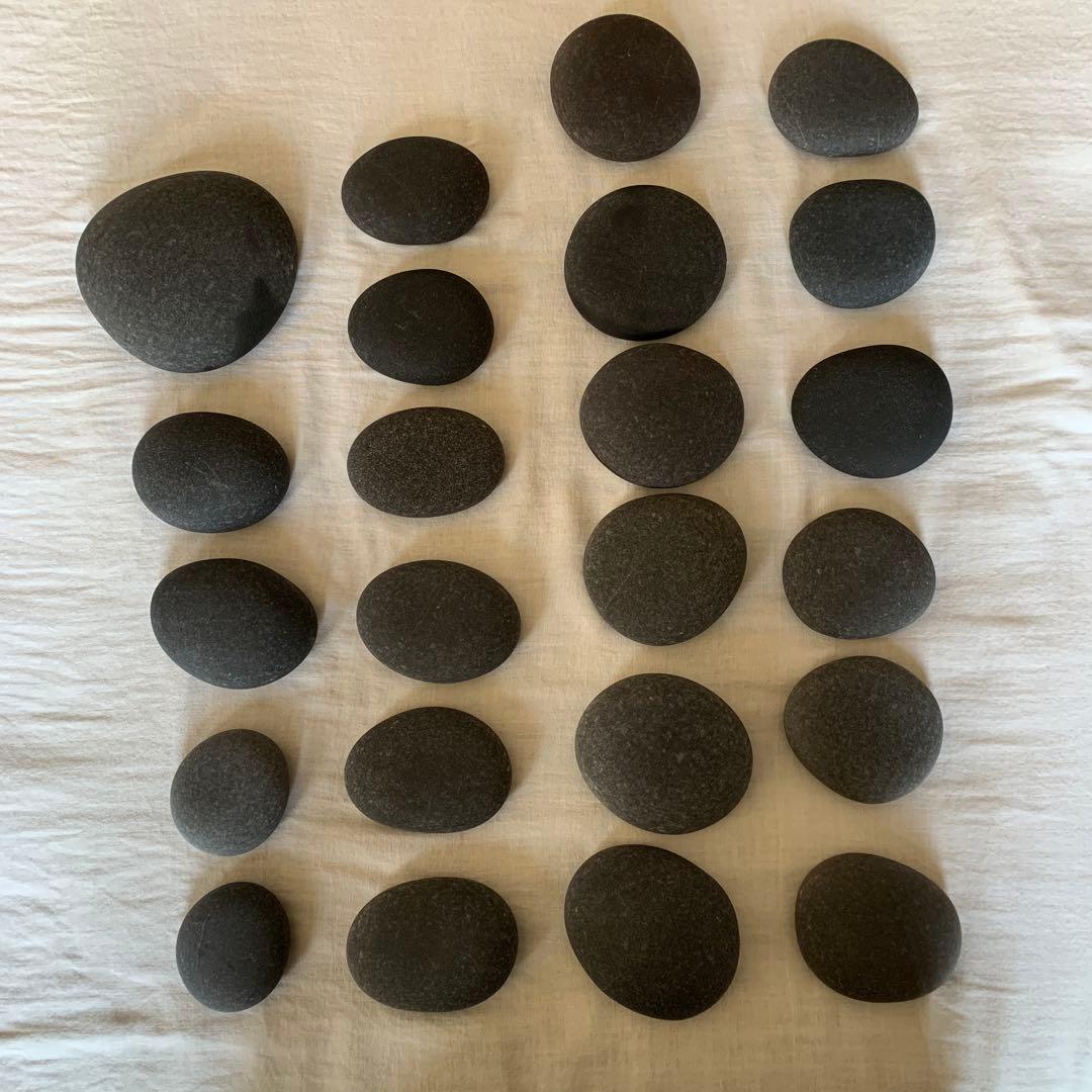 ホットストーン 23個セット ホットストーン 玄武岩 足指用 8個セット ストーンセラピー ホット