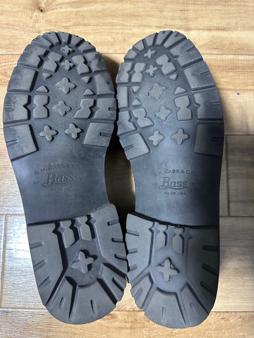 WEEjUNS' G.H.BASS & CO. タッセルローファー ブラック