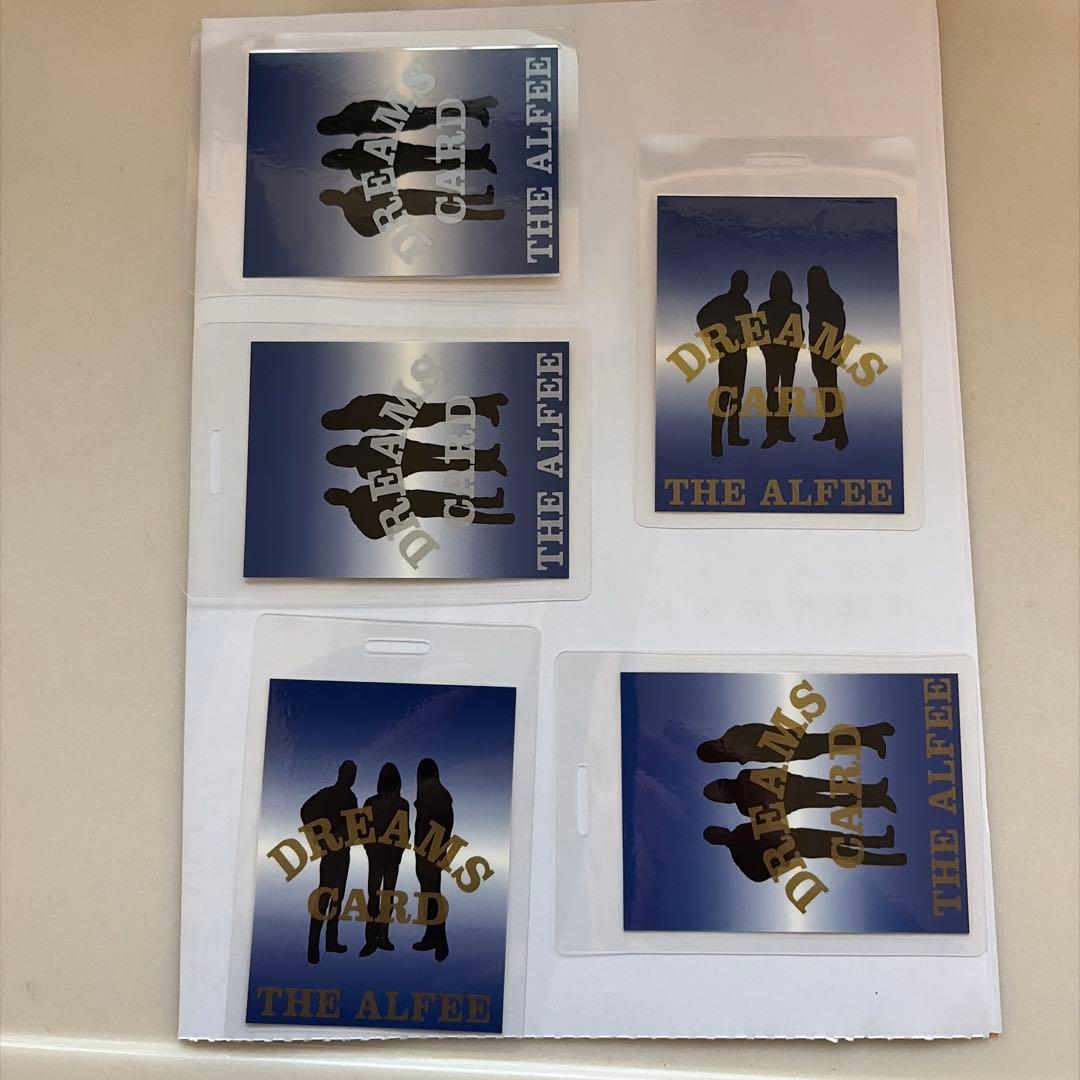 THE ALFEE トレカ DREAMS CARD 48枚セット THE ALFEE トレカ DREAMS