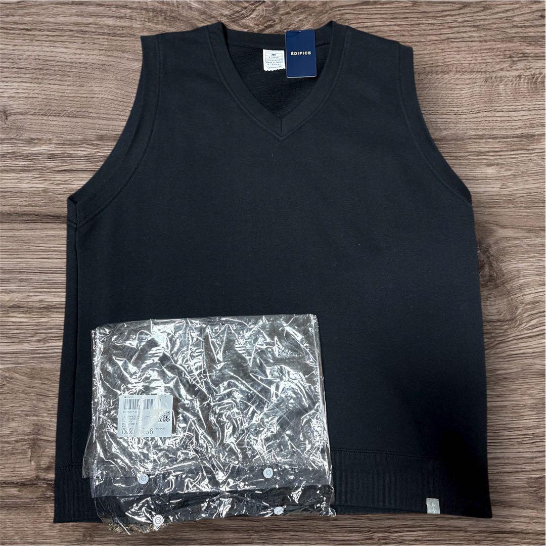 LOOPWHEELER × LOWERCASE for EDIFICE ベスト LOOPWHEELER × LOWERCASE for EDIFICE ライトツリウラケ ルーズベスト