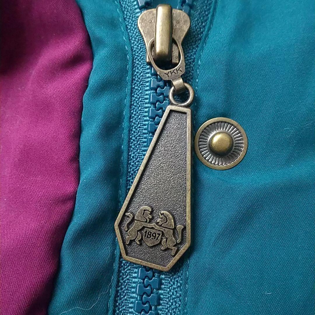 好配色☆ワンポイント刺繍 アーガイル柄 バイカラー ゴアテックス