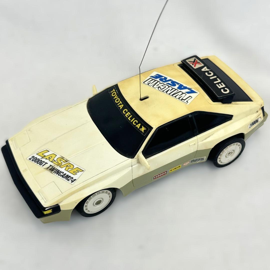 昭和レトロ ニッコー セリカXX ラジコン 白ボディ 箱なし ジャンク