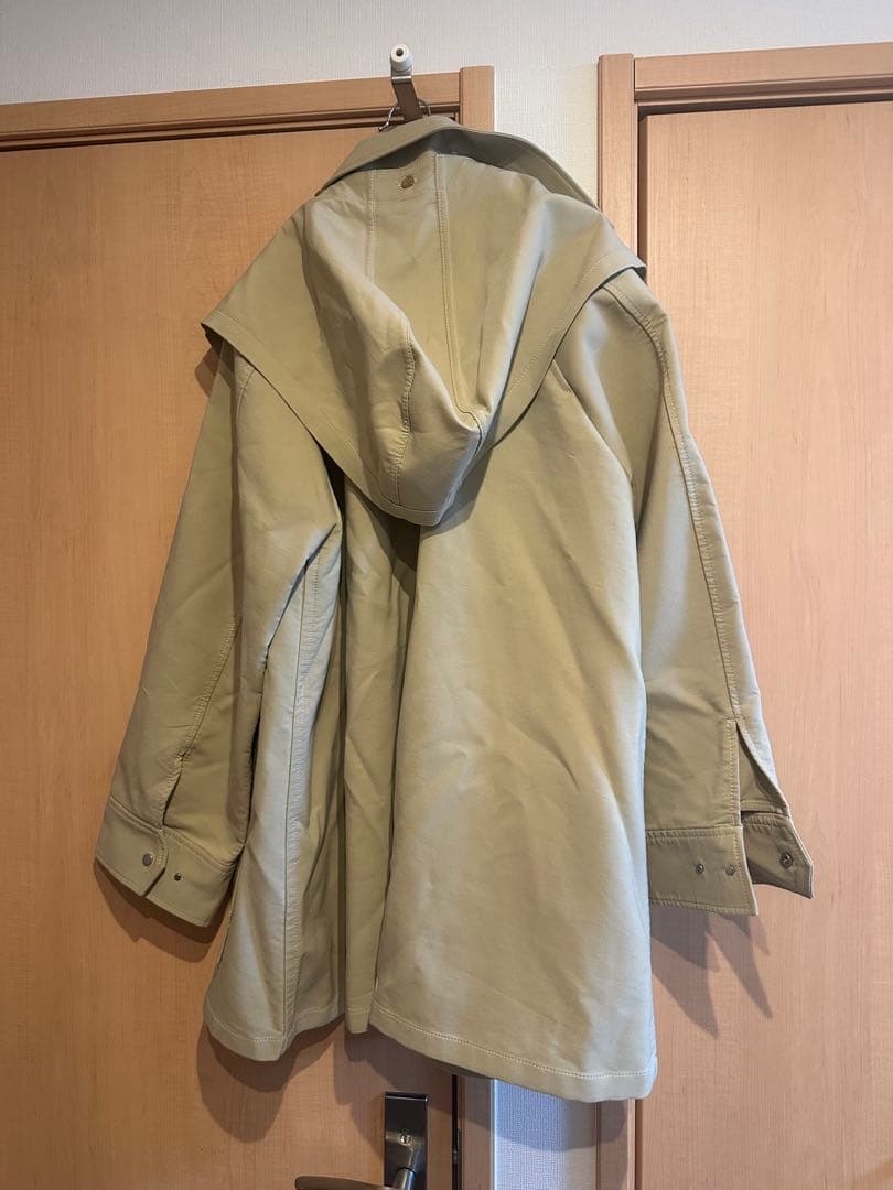 MOM様」IENA ベージュサイズ38 トリプルクロスフードコート - メルカリ