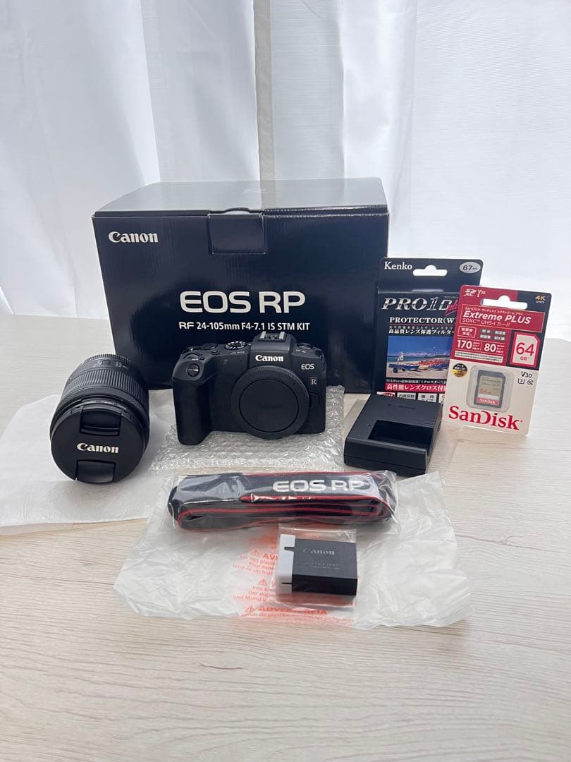 Canon EOS RP RF24-105mm レンズキット Canon EOS RP RF24-105mm F4-7.1 IS STM Mirrorless Camera Lens Kit