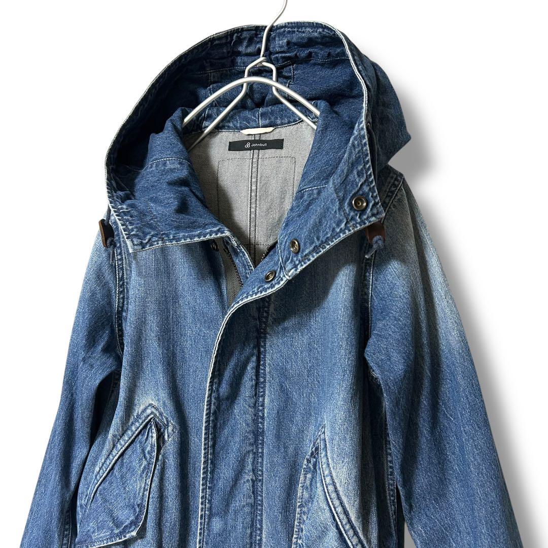 美品✨佐藤健着用】Johnbull ジョンブル デニム モッズコート M - メルカリ