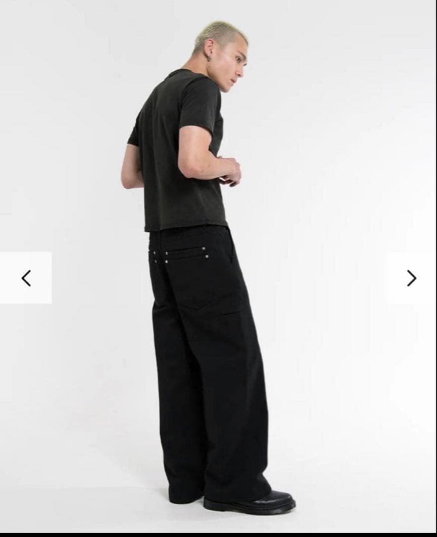 パンツ asapmode Stacked Canvas Wide-Leg Pants M Stacked Canvas Wide-Leg Pants – A$APMODE