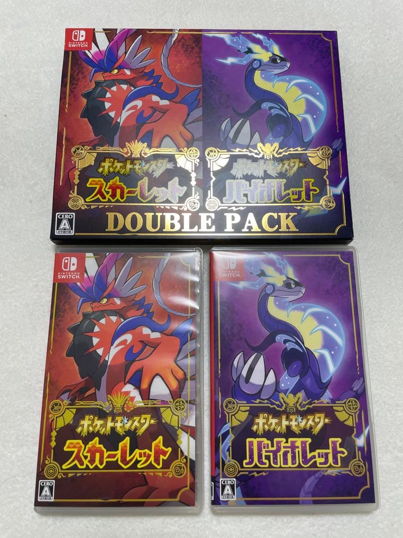 Switch ポケモン スカーレット・バイオレット ダブルパック Amazon.co.jp: 『ポケットモンスター スカーレット・バイオレット