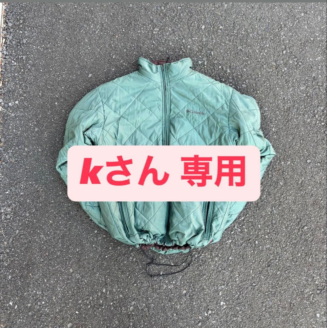 00s Colombia ダウンジャケット アルパイン パフ リバーシブル XL 00s コロンビア リバーシブルダウン L ¥3990 #00s #コロンビア #ダウン