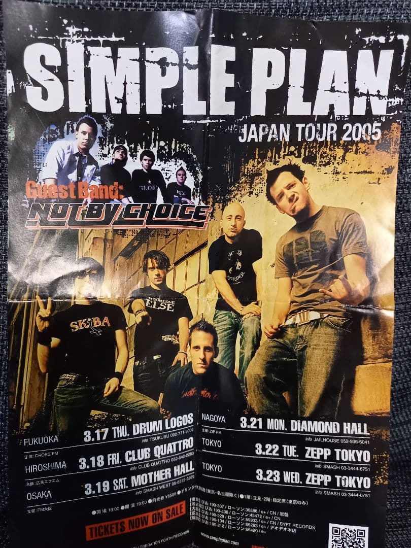 直筆サイン入り　simple plan/俺たち★シンプル・プランの豪華なDVD!