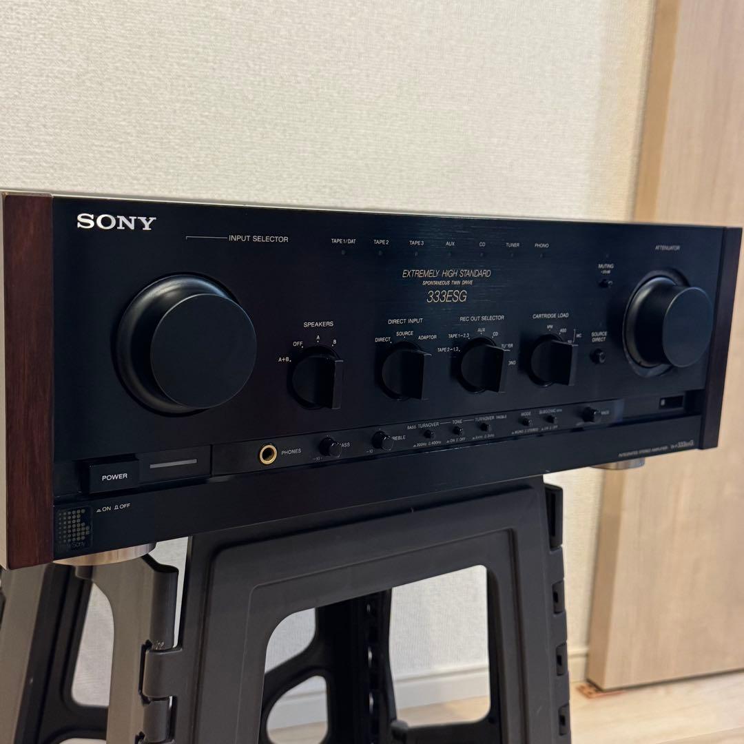 【動作確認動画あり】SONY TA-F333ESG プリメインアンプ 今年最初のアンプ SONY_TA-F333ESG 1日目｜jipperのブログ｜ジッパー