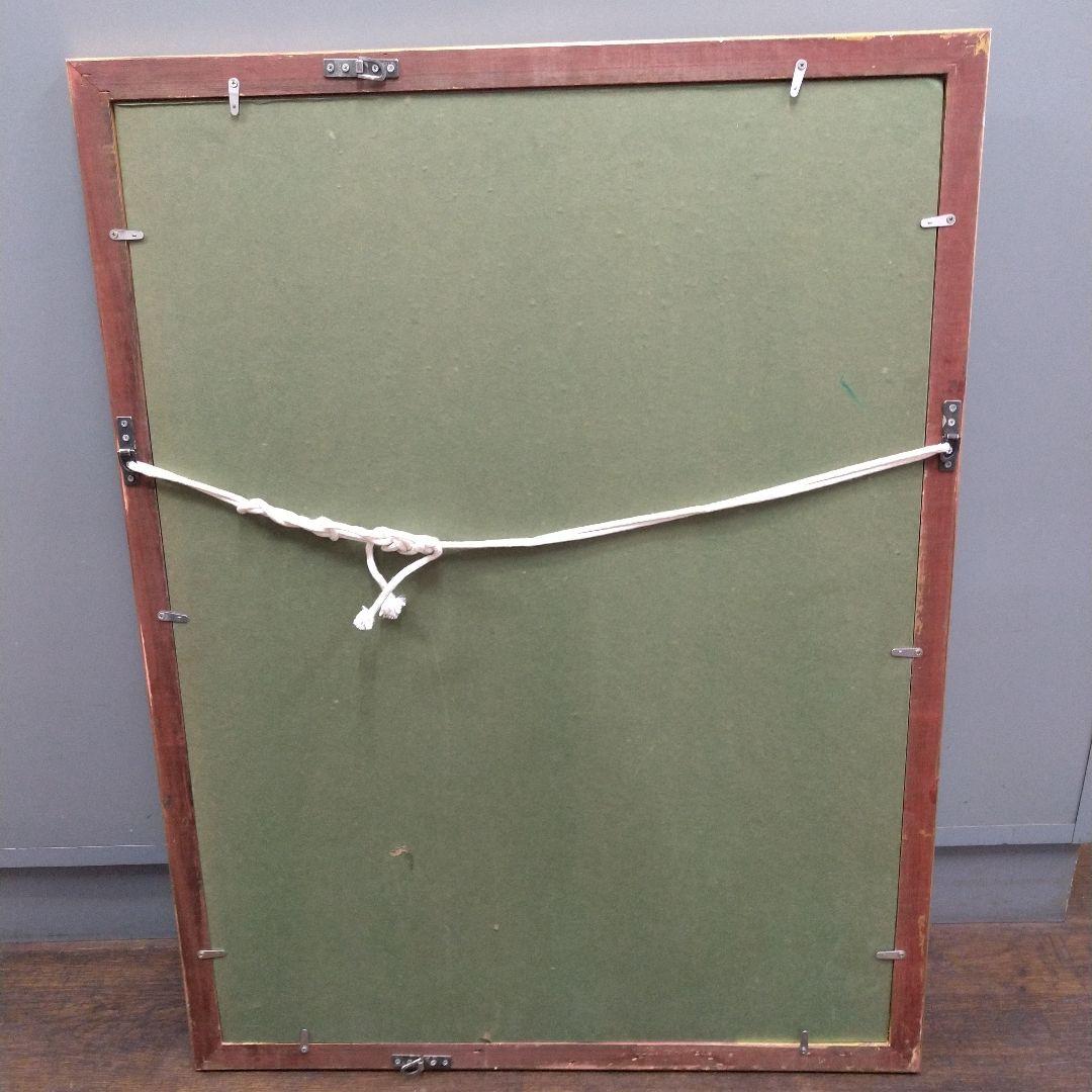 絵画！画家！串田都美雄！裸婦画額縁78×60×2cm