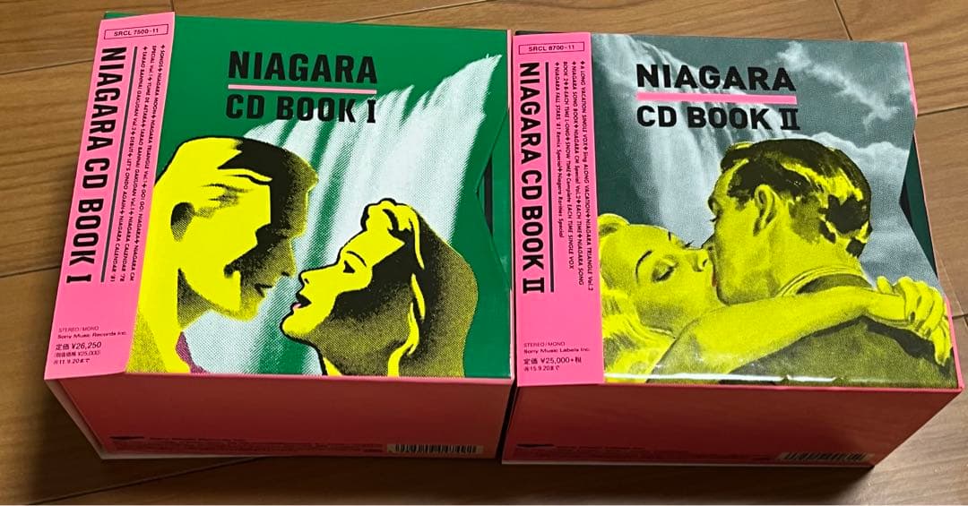 大滝詠一　NIAGARA CD BOOK 1,2 セット　送料無料 中古品 中古:盤質A】 NIAGARA CD BOOK II 【完全生産限定盤 : 12枚組豪華