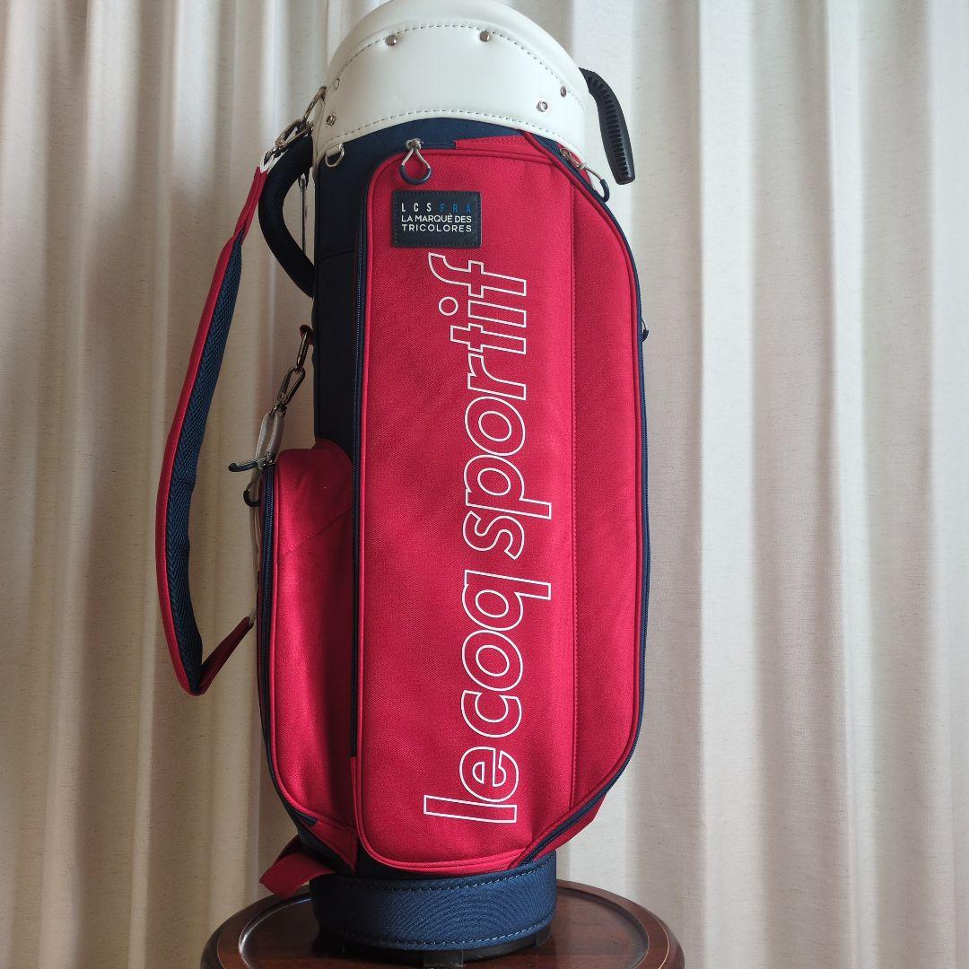 ルコック セルフクラブケース内蔵型　キャディバック9型 楽天市場】ルコック QQBTJJ01W キャディバッグ 9型 セルフスタンド