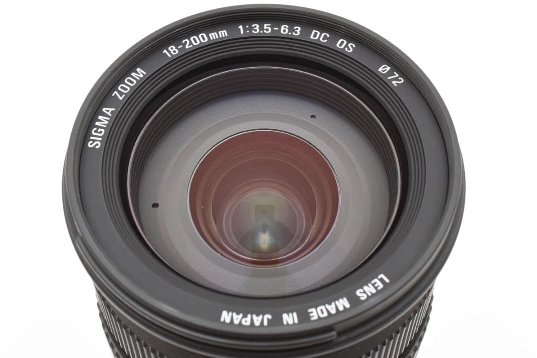 SIGMA 18-200mm F3.5-6.3 DC OS キヤノン用