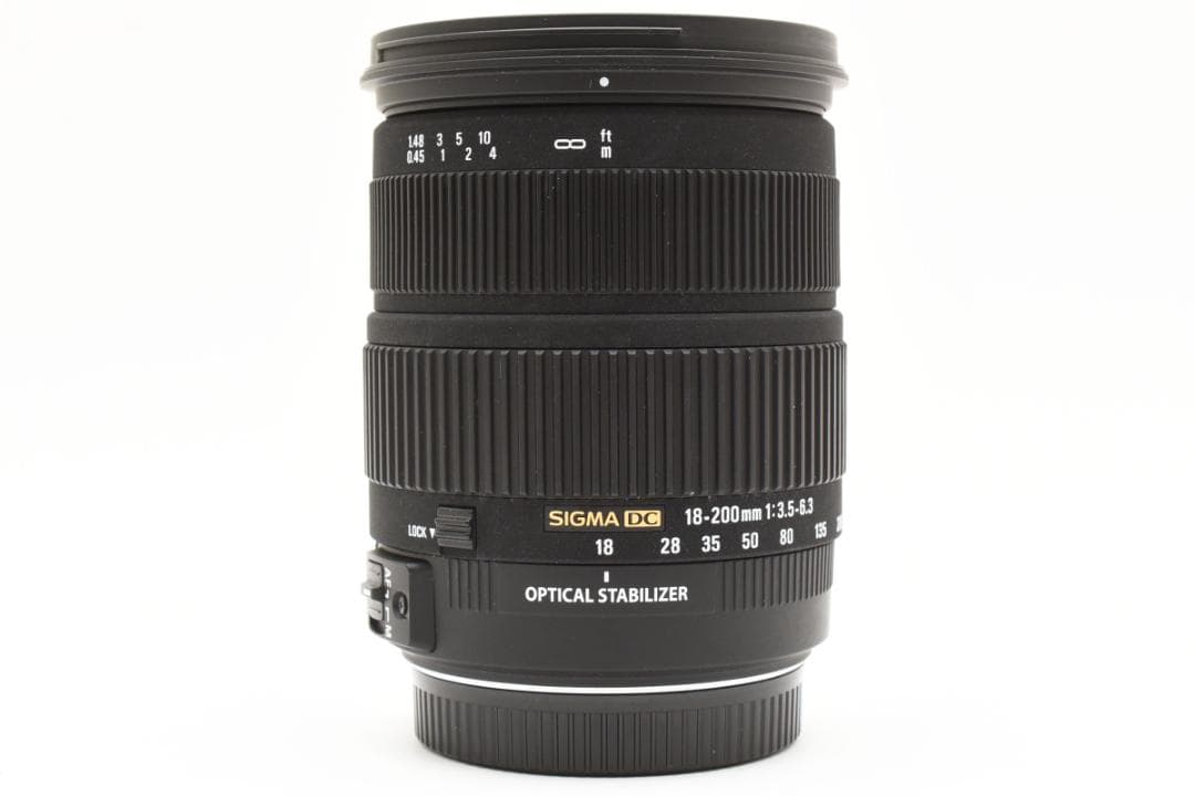 SIGMA 18-200mm F3.5-6.3 DC OS キヤノン用
