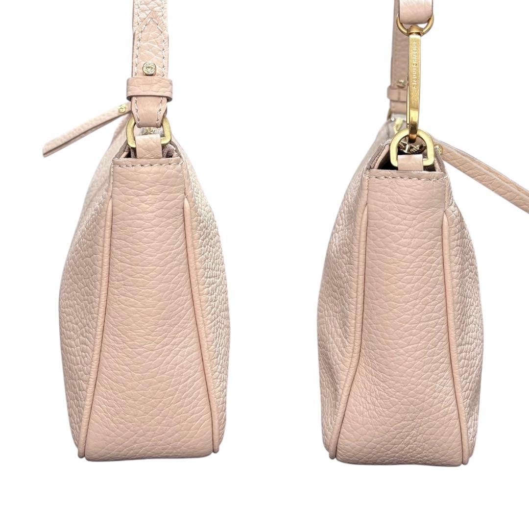 極美品 ジャンニキャリーニ 2WAY レザー ショルダーバッグ ワン