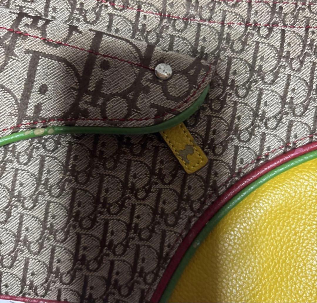 要修理Christian Diorダブルサドルバッグ ラスタ ジャンク - メルカリ