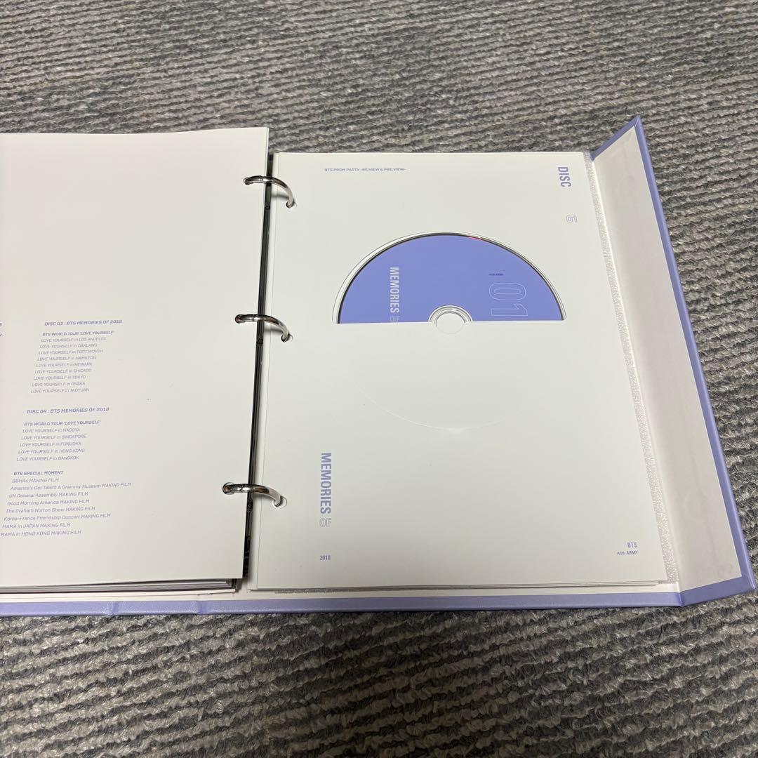 BTS MEMORIES OF 2018 DVD トレカ ジミン テテ セット - メルカリ
