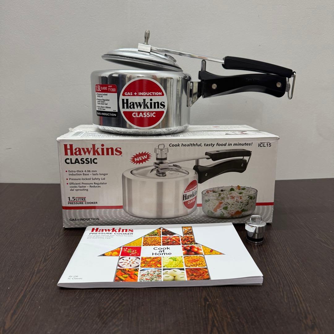 Hawkins 】 片手 圧力鍋 インド 1.5リットル - メルカリ
