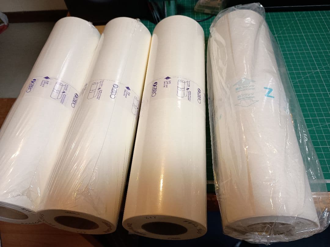 デジタル印刷機 純正マスター3本 汎用 1本Z77 S -4247　roa 3