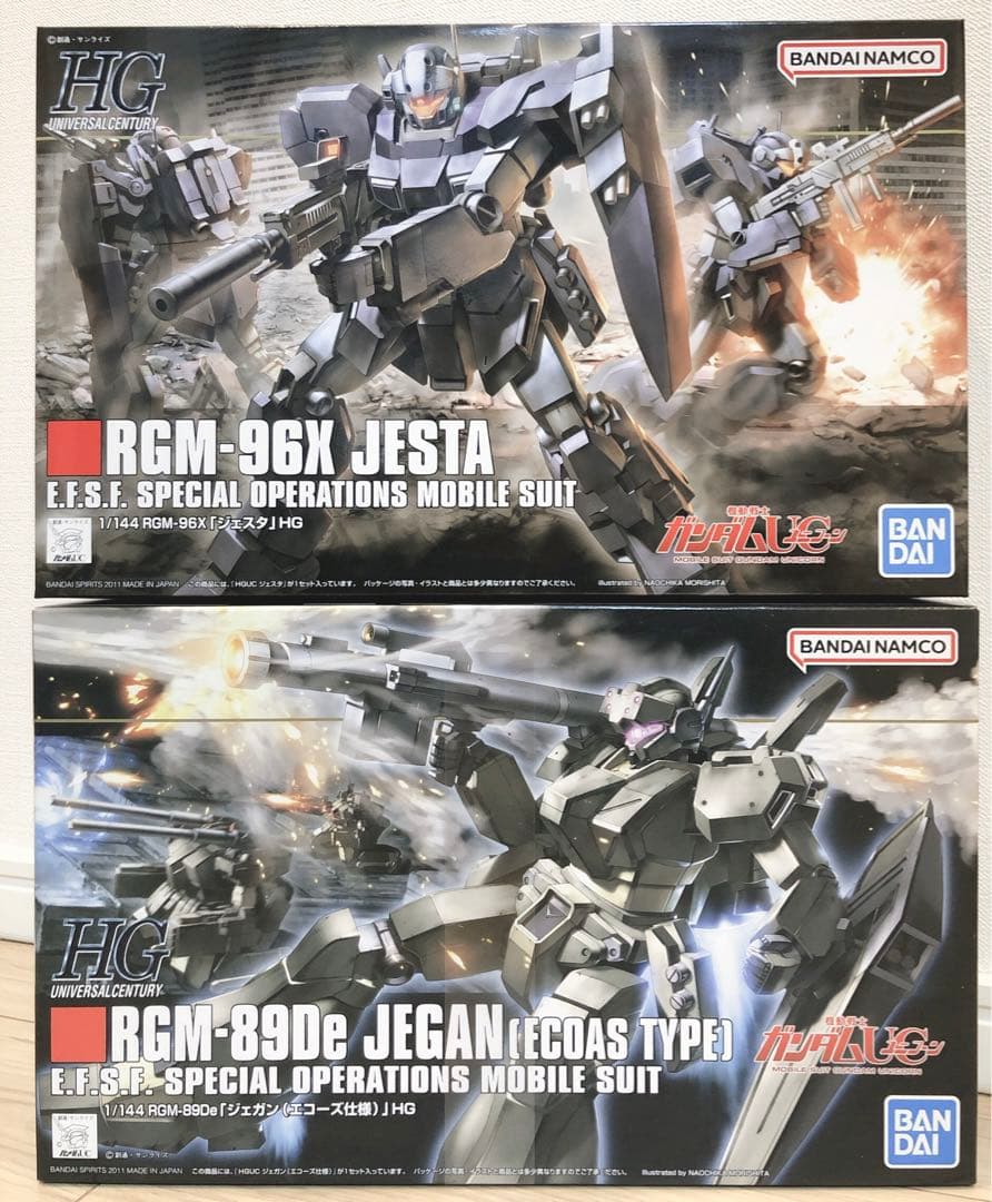HG ジェスタ ジェスタキャノン ジェガン（エコーズ仕様） リゼル(b