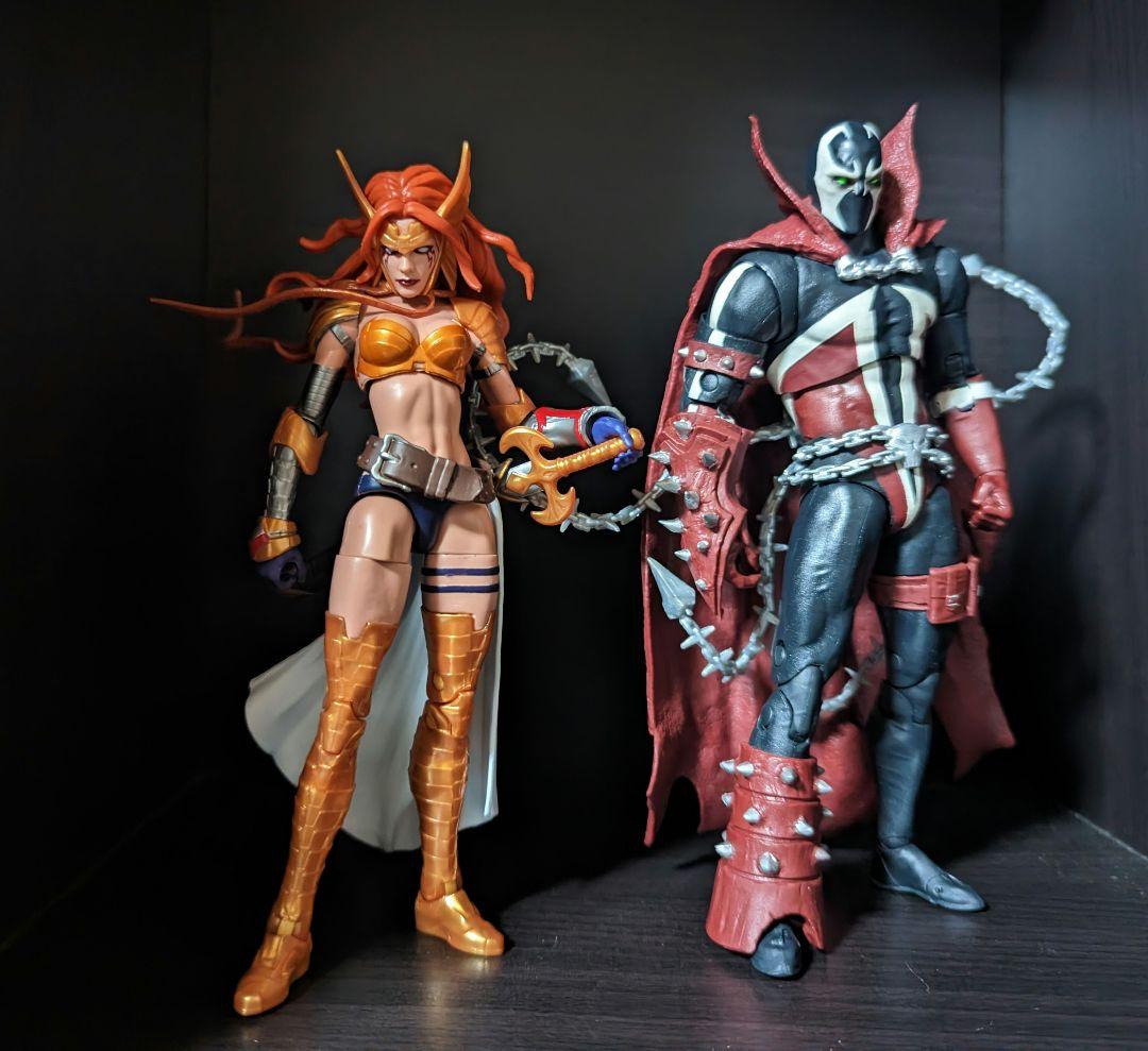 マーベルレジェンド アンジェラ スポーン ハズブロ 6インチ フィギュア