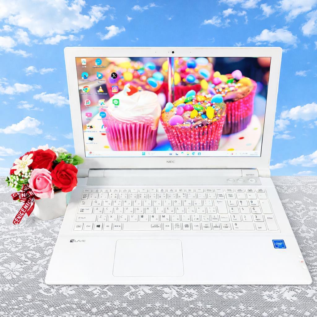 薄型軽量❣NECノートパソコン 白 SSD カメラ付き 設定済み✨ 楽天市場】nec ノートパソコン ホワイトの通販