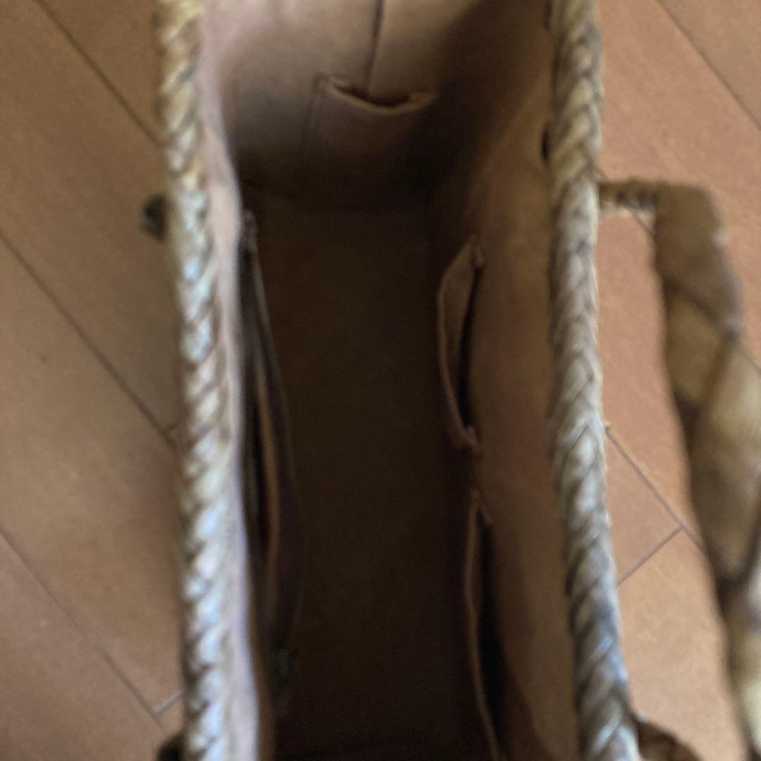 胡桃（くるみ）かご／弘前のみかみ工芸店で購入の中古品（難あり