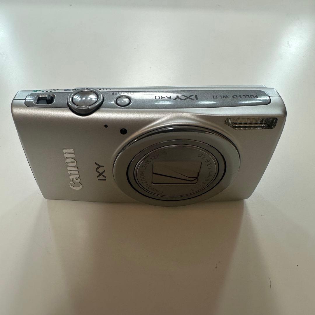 Canon キヤノン コンパクトデジタルカメラ IXY 630 シルバー 人気