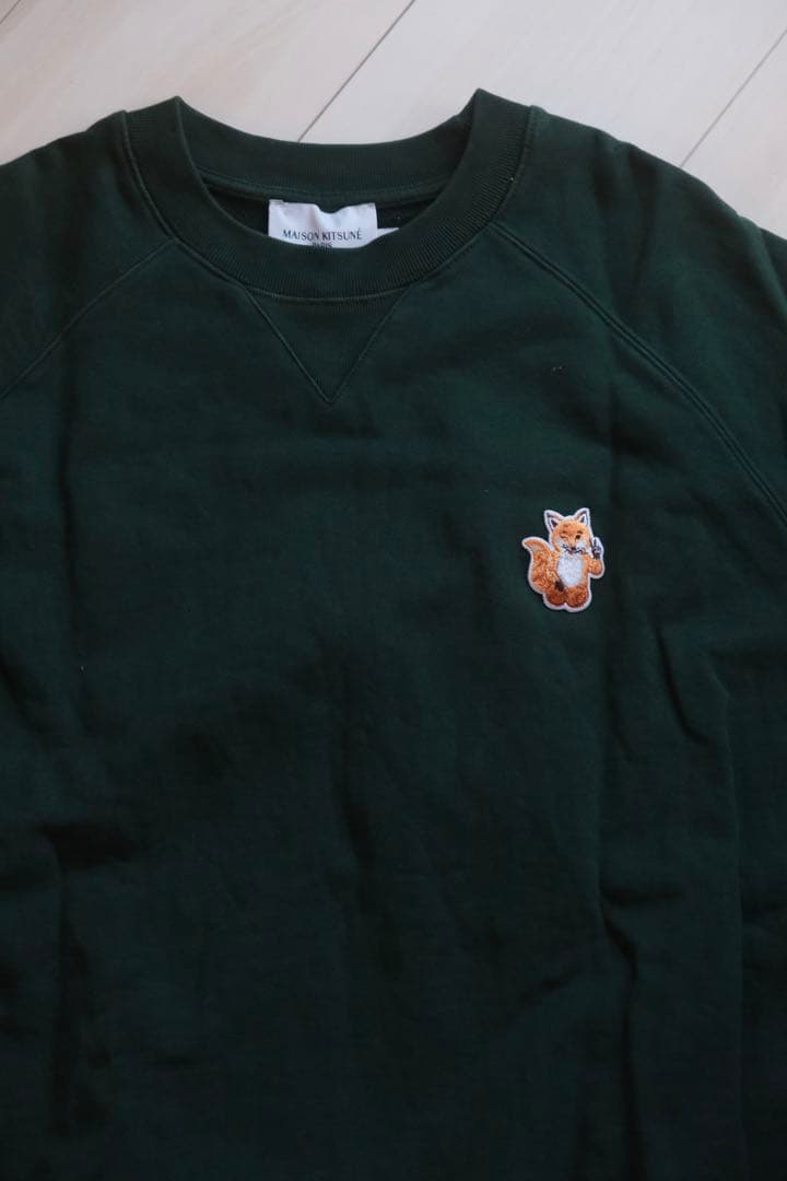 MAISON KITSUNE ピースワッペン スウェット 超人気モデル】メゾン
