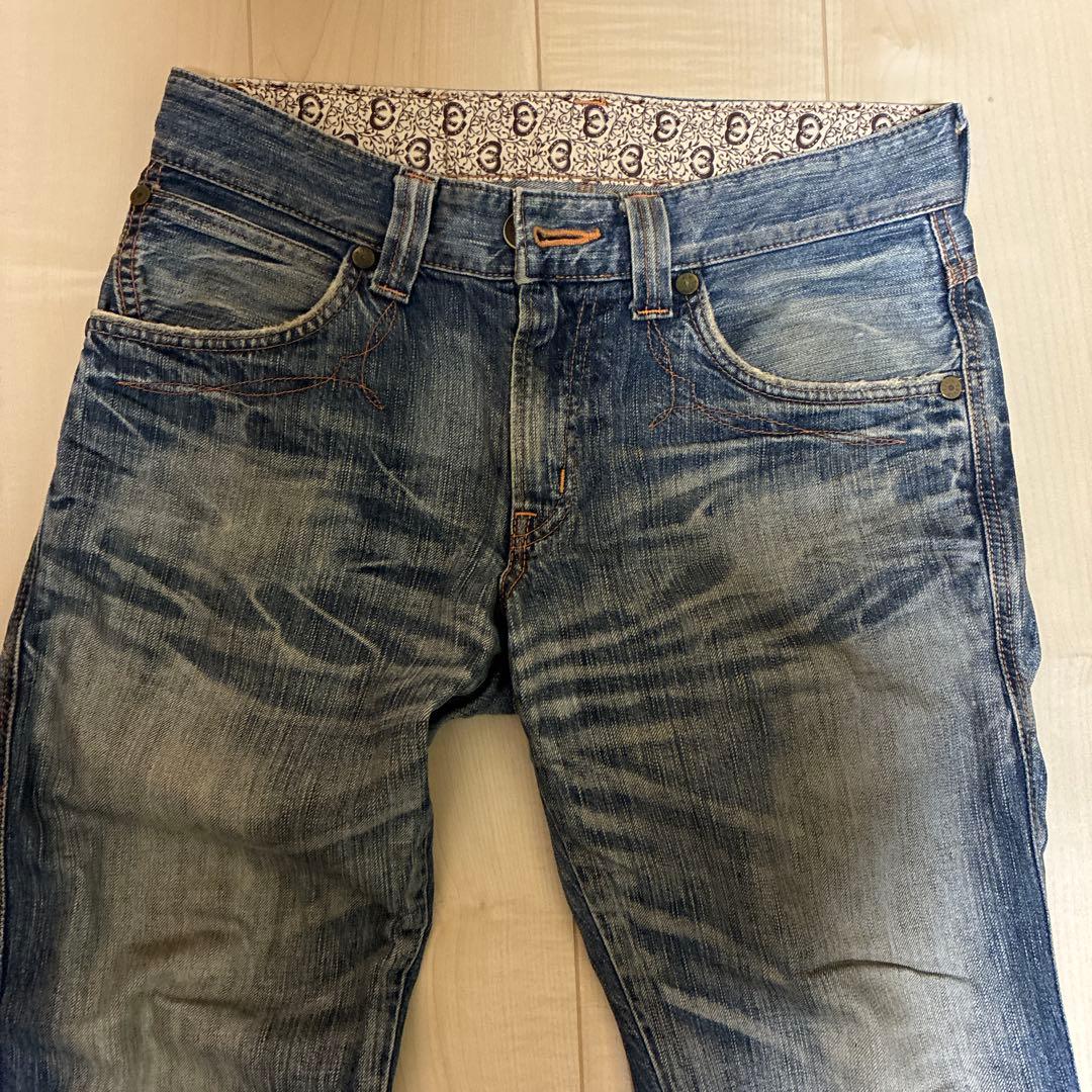 swagストレートデニム スケーター true religion似 - メルカリ