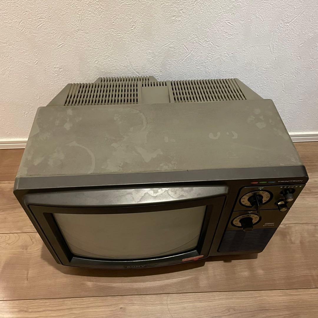 レトロ SONY TRINITRON ブラウン管 カラーテレビ KV-13A3 - メルカリ