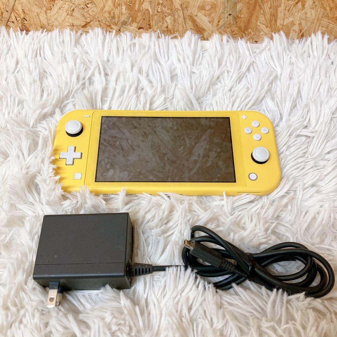 Nintendo Switch lite HDH-001 イエロー　本体 Amazon.com: Nintendo Switch Lite Handheld Gaming Console - Yellow