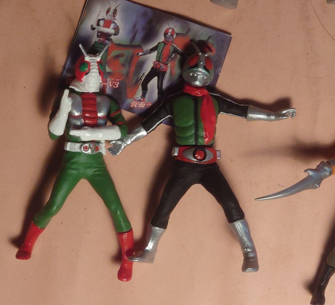 仮面ライダー アクションミニフィギュア 10体セット(同じ物も混ざって