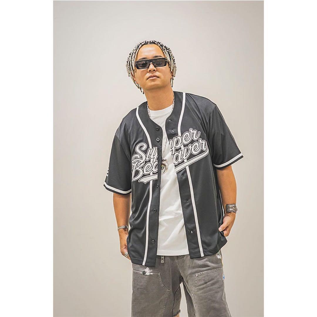 SUPER BEAVER 20th ユニホーム ブラック L ベースボールシャツ - メルカリ