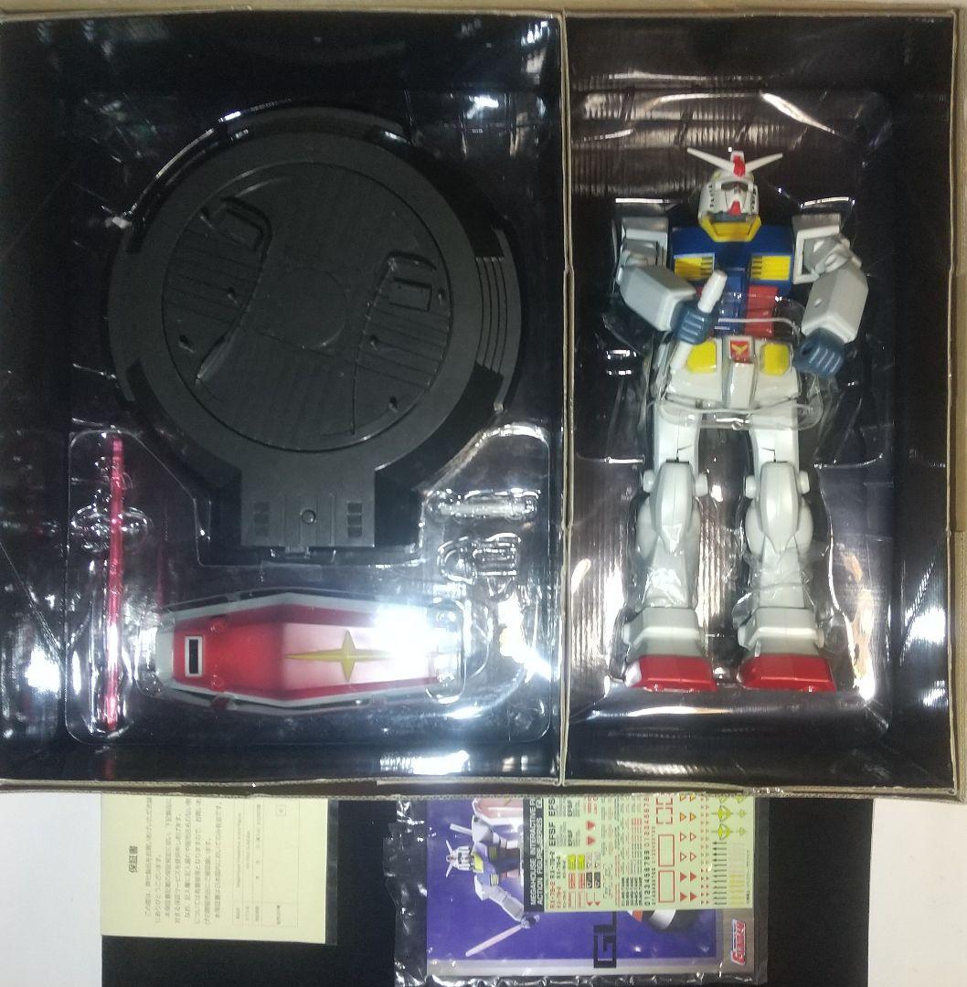 ジャンク品 RX78ガンダム MS06ザクⅡ 富野監督直筆サイン1000 限定版