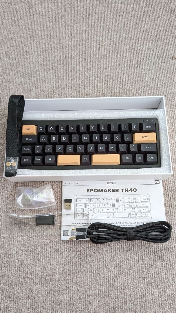 EPOMAKER TH40 EK21 遊舎工房キースイッチ 3点セット