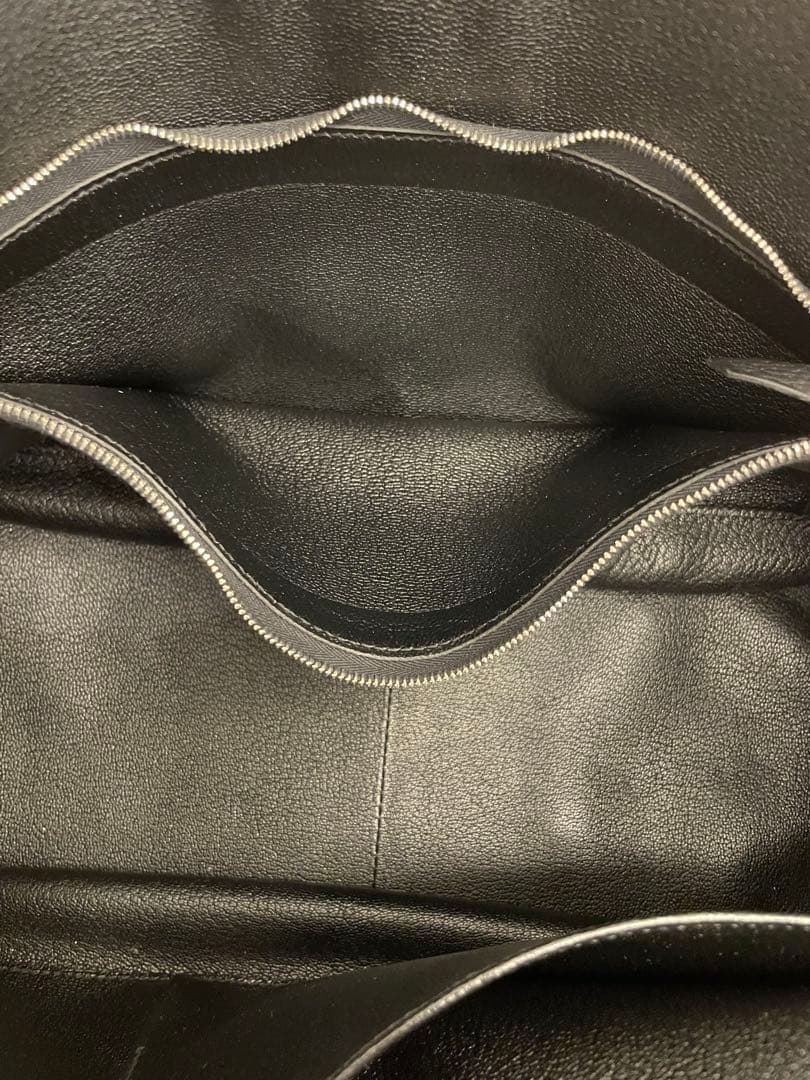 HERMES エルメス□O刻印 ジプシエール37 ショルダーバッグ ブラック