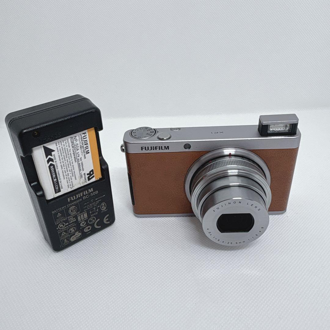 【動作品】 希少 FUJIFILM XF1 コンパクトデジタルカメラ デジカメ FUJIFILM XF1 ブラック【希少❗️】【完動品】▪️オールドコンデジ
