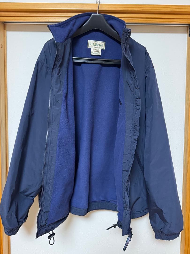 L.L.Bean ネイビー フリース ジャケット