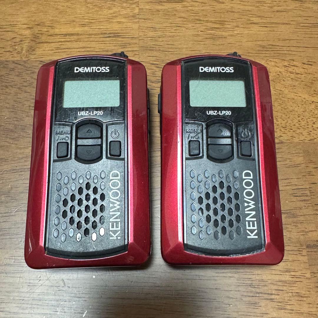 KENWOOD UBZ-LP20トランシーバー - メルカリ