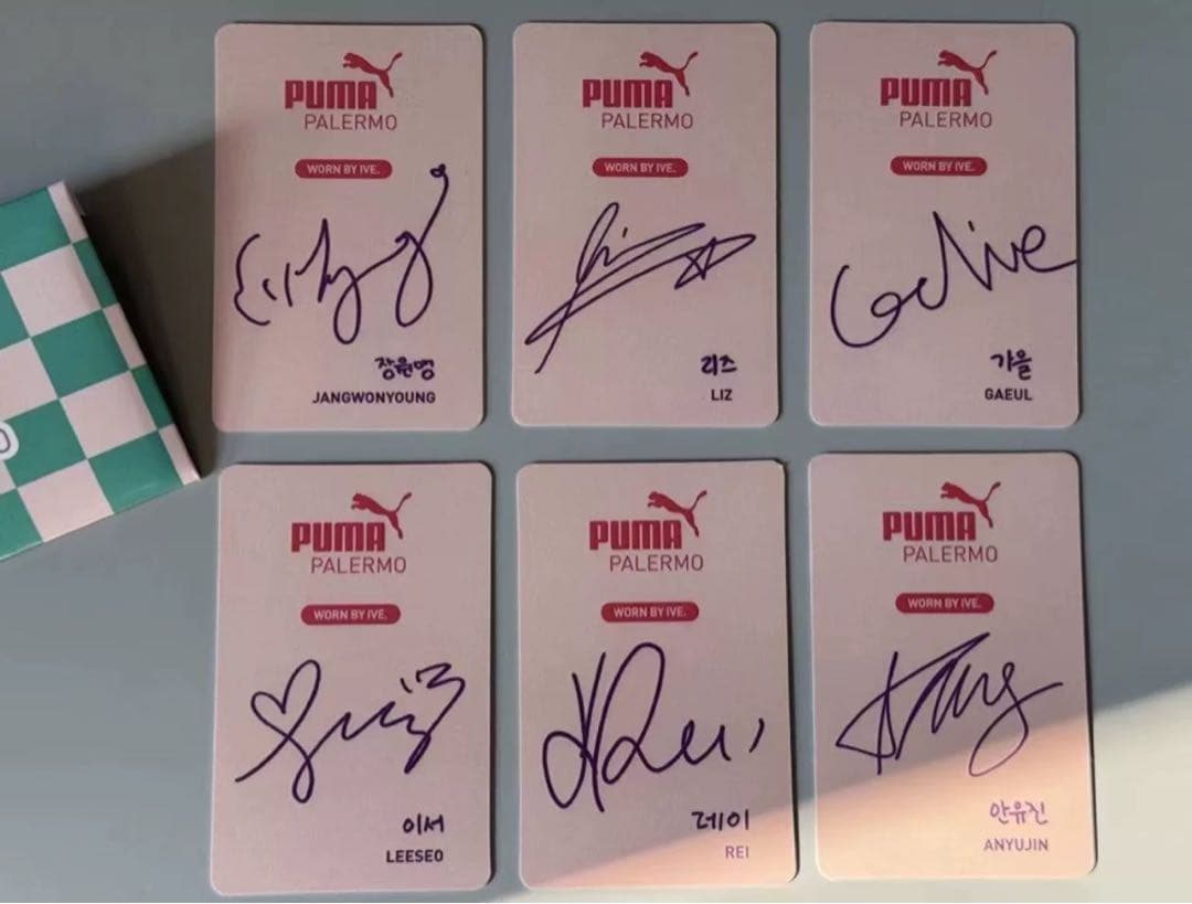IVE PUMA トレカ 6枚コンプセット バラ❌