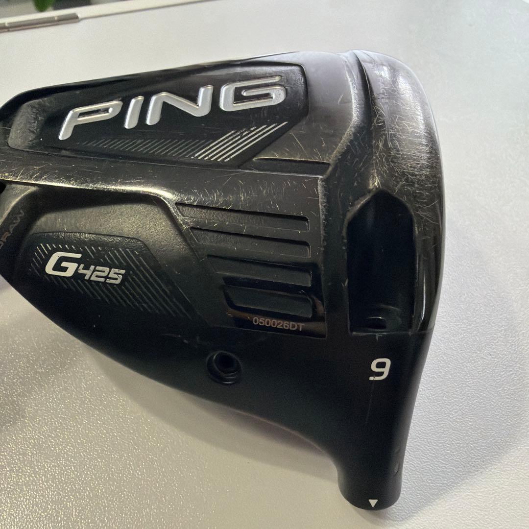 PING G425 LST ドライバー 9° ヘッドのみ - メルカリ