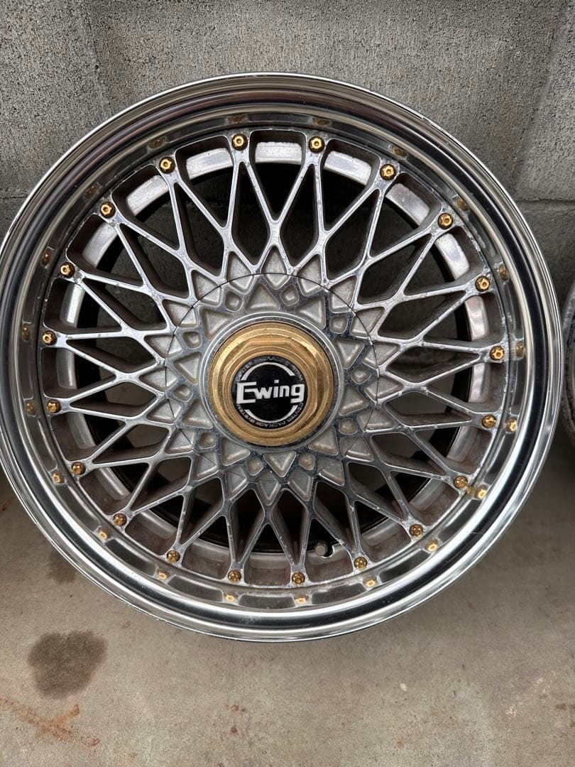 15インチ 6.5J ＋18？　work E-wing