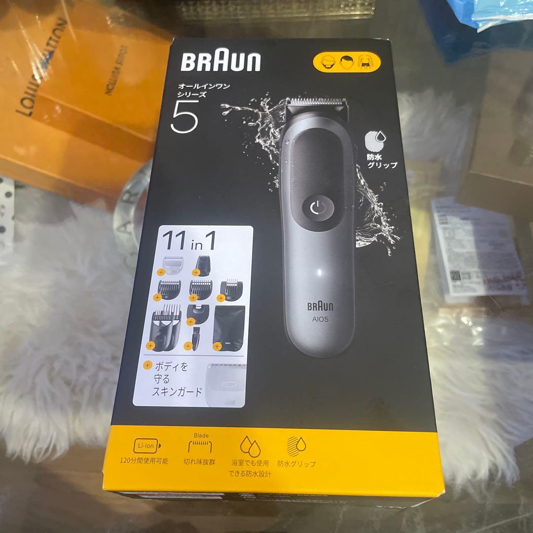 新品未使用　BRAUN オールインワンシリーズ5 並行輸入品】 ブラウン オールインワン スタイルキット シリーズ5 9-in